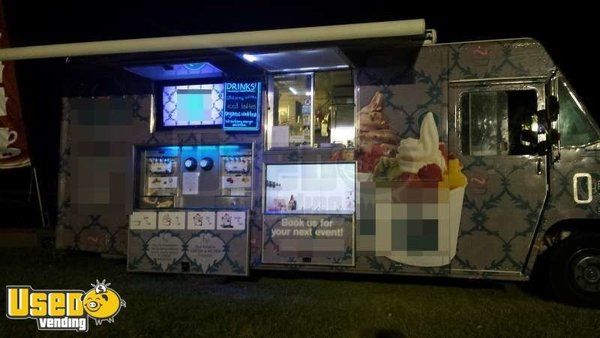 Texas Commercial Soft Serve Ice Cream FroYo Truck