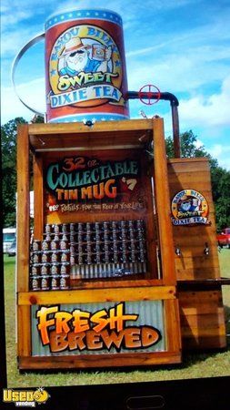 2015 Bayou Billy Sweet Dixie Tea Cart Concession Trailer