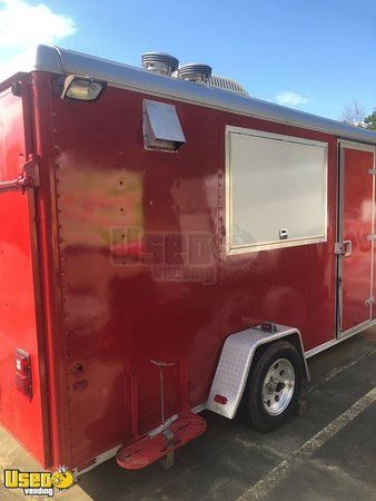 2003 Postmate 7' x 12' Food Concession Trailer/Mobile Kitchen Unit