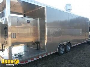 2014 WorldWide 8.6' x 36' Barbecue Concession Trailer with Porch