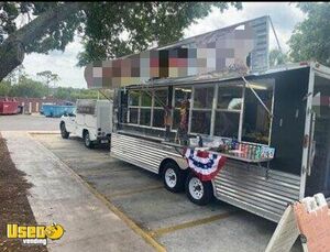 2021 - 20' Street Food Concession Trailer / Mobile Kitchen Vending Unit