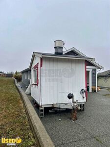 Nicely-Equipped Mobile Food Concession Trailer with Pro-Fire