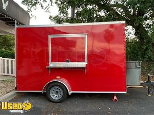 2022 - 7' x 12' Mobile Food Unit/Ice Cream/Food Concession Trailer