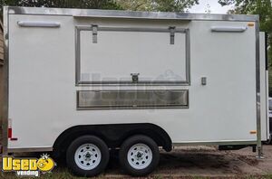 NEW - 2024 8' x 14' Mobile Beverage Trailer | Concession Trailer