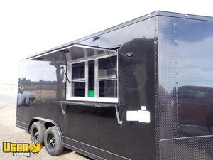2023 Empire 8.5' x 18' Kitchen Food Concession Trailer with Pro-Fire System