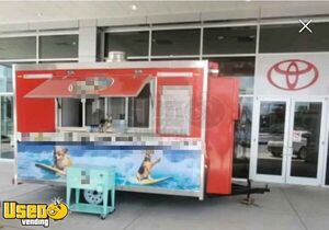 Well Equipped 2022 8' x 12' Kitchen Food Concession Trailer