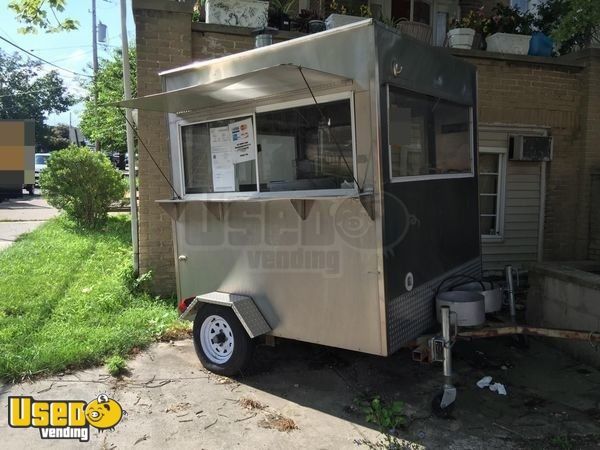 6' x 6' Food Concession Trailer