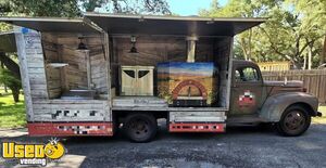 Unique Vintage 1946 Ford Grain Mobile Wood-Fired Pizza Truck