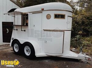 Rebuilt  6' x 12' Converted Horse Trailer | Compact Concession Trailer