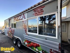 2015 8.5' x 25' Custom Built Pizza Trailer | Mobile Food Unit