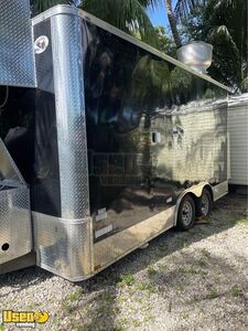 Well Equipped - 16' Kitchen Food Concession Trailer with Pro-Fire System