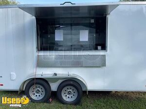 NEW - 2022 7' x 14 Kitchen Food Concession Trailer with Pro-Fire Suppression