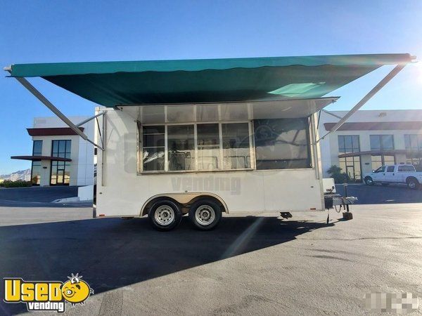 Very Spacious 2016 - 8.5' x 16' Worldwide Manufacturing Food Concession Trailer