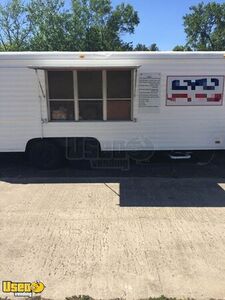 Ready to Cook 18' Mobile Kitchen Food Concession Trailer