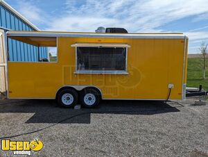Well Equipped - 2022 8.5' x 22'  Kitchen Food Trailer with 6' Smoker Porch