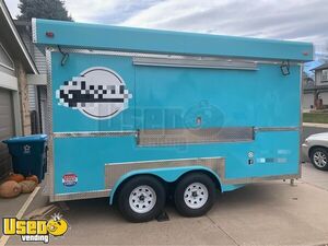 Like New - 2021 8' x 14' Kitchen Food Trailer | Food Concession Trailer