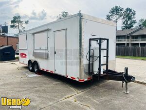 Permitted 2019 8' X 24' Pizza Food Trailer with Double Stack Lincoln Oven