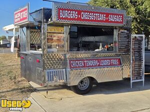 2024 8' x 12' Food Concession Trailer Mobile Vending Unit