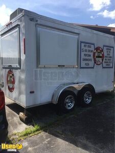 2012 - 7' x 14' Ice Cream and Hot Dog Concession Trailer