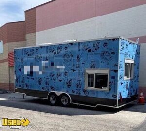 2021 8' x 24' Lightly Used Pizza Concession Trailer / Pizzeria on Wheels