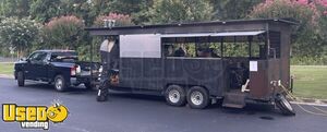 Barbecue Concession Trailer BBQ Catering Trailer w/ Smokers and Grills