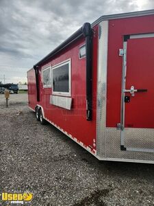 NEW - 2020 8.5' x 31' Kitchen Food Trailer with Bathroom | DIY Trailer