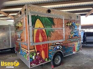 2015 12' Shaved Ice Trailer | Snowball Concession Trailer