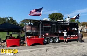 Turnkey - 2023 Wood Fired Pizza Concession Trailer with Porch