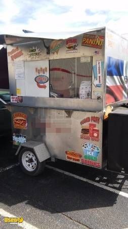 6' x 6' Food Concession Trailer