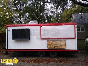 17   Barbecue Concession Trailer/ Mobile BBQ Unit with Smoker