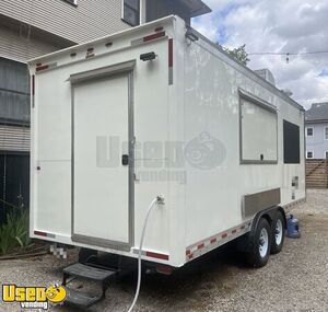 Fully Loaded 2022 8' x 20' Professional Kitchen Food Concession Trailer with Insignia