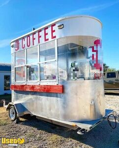 2021 6' x 12' Coffee/Espresso Trailer Beverage Concession Trailer