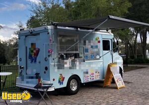 Used - 18' Grumman Coffee/Shaved Ice Truck Mobile Vending Unit