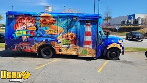 2014 20' International All-Purpose Food Truck with Fire Suppression System
