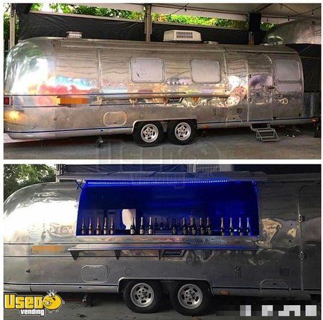 Vintage 1966 Airstream Beverage / Bar Concession Trailer