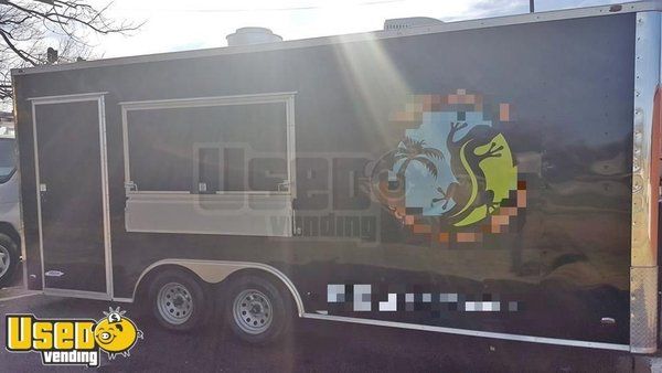 8.5' x 20' Food Concession Trailer