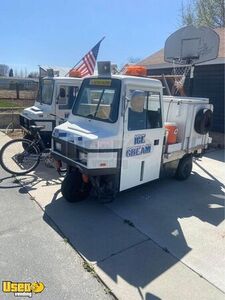 Complete Mobile Ice Cream Truck Business with 2 Cushman Mini Trucks and 2 Peddler Bicycles