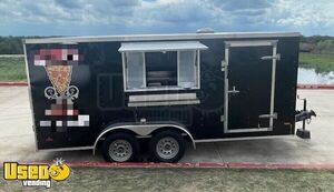 2022 - 7' x 16' Pizza Concession Trailer | Street Vending Unit