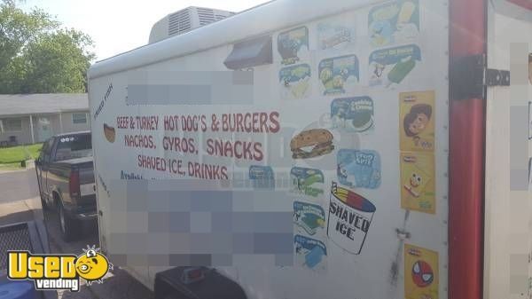 8' x 12' Food Concession Trailer