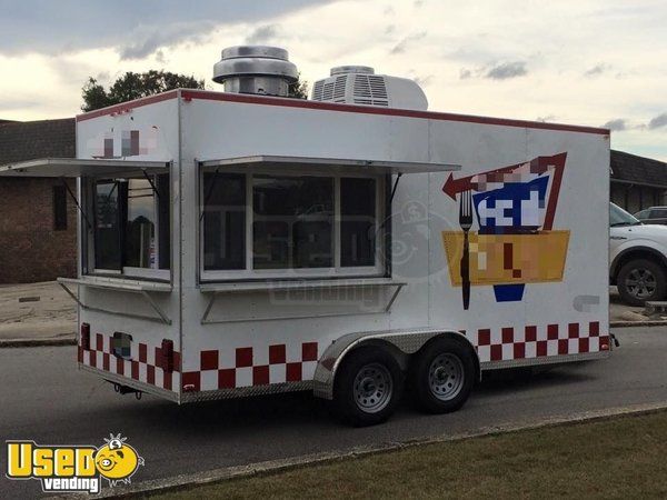 2016 - 7' x 16' Food Concession Trailer