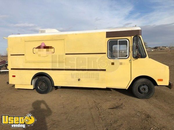 Vintage 1978 Chevy Ice Cream Truck