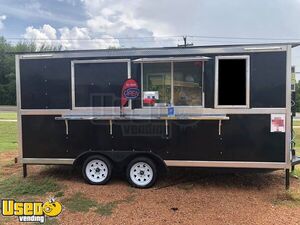 2019 - 8' x 16' Lightly Used Mobile Kitchen Food Concession Trailer