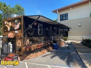 Used - 2020 Barbecue Food Trailer | Concession Food Trailer