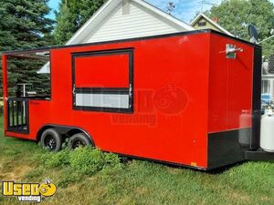 BRAND NEW 2022 Cargo Express 8.5' x 18' Food Concession Trailer with Open Porch