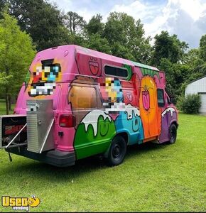 CUTE Turnkey 2001 Dodge Ram Shaved Ice Van / Used Snowball Truck