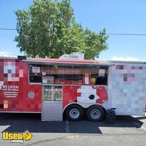 Like New 2019 Custom-Built Kitchen Food Concession Trailer with Pro-Fire