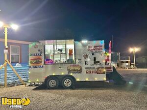 2021 8' x 14' Food Kitchen Concession Trailer Mobile Vending Unit