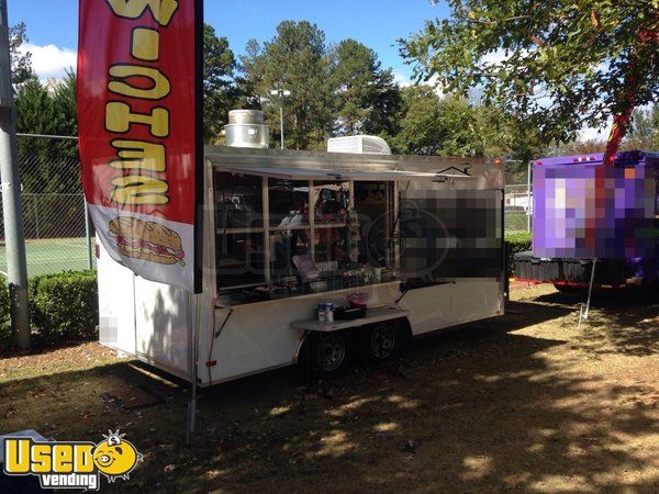 2015 8' x 22' Food Concession Trailer