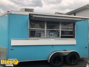 2009 - 7' x 16' Used Street Food Concession / Catering Trailer