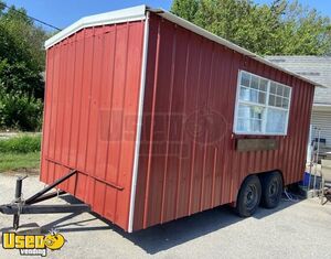 2019 7' x 13' Shaved Ice Concession Trailer Snowball + Food Vending Trailer